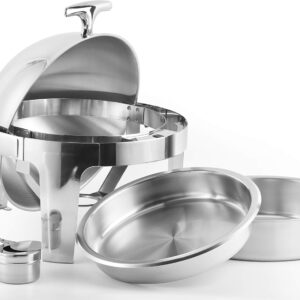 6-Quart Roll-Top Chafing Dish