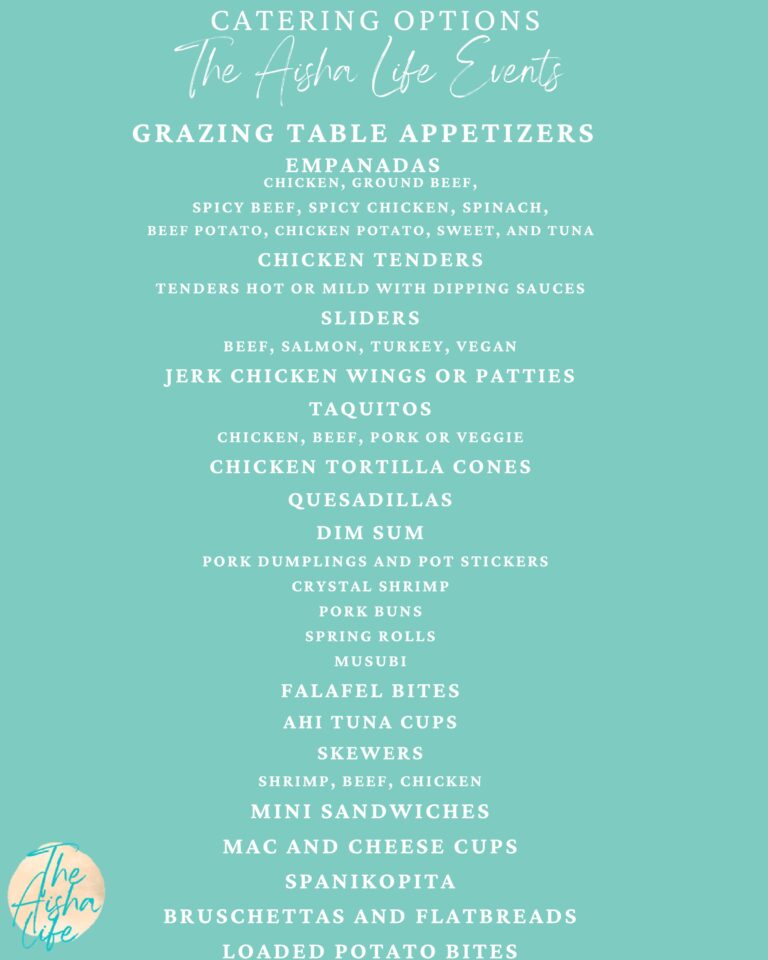 sample menu -1